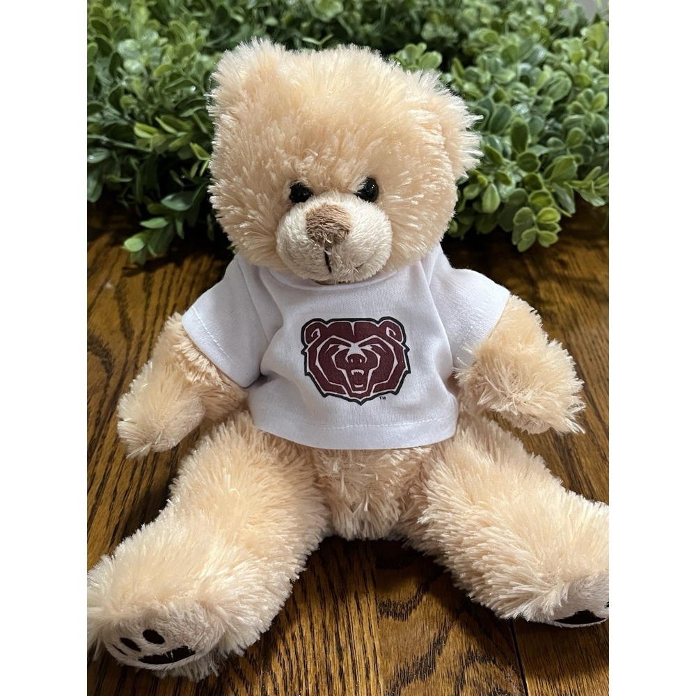 Teddy Mountain Tan Bear‎ Plush Animal Missouri State  Student Council Activity